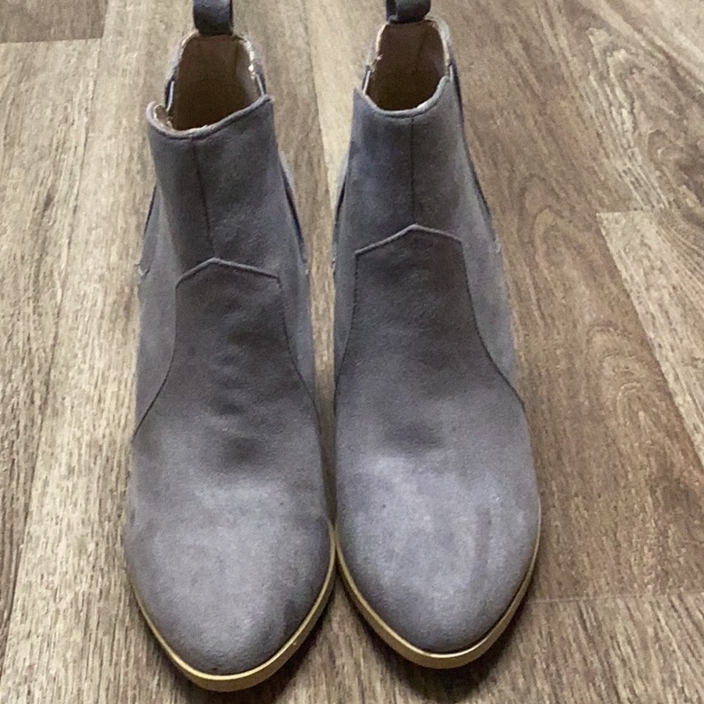 *NEW* Omysky Women's Pointed Toe Ankle Boot grey size 7